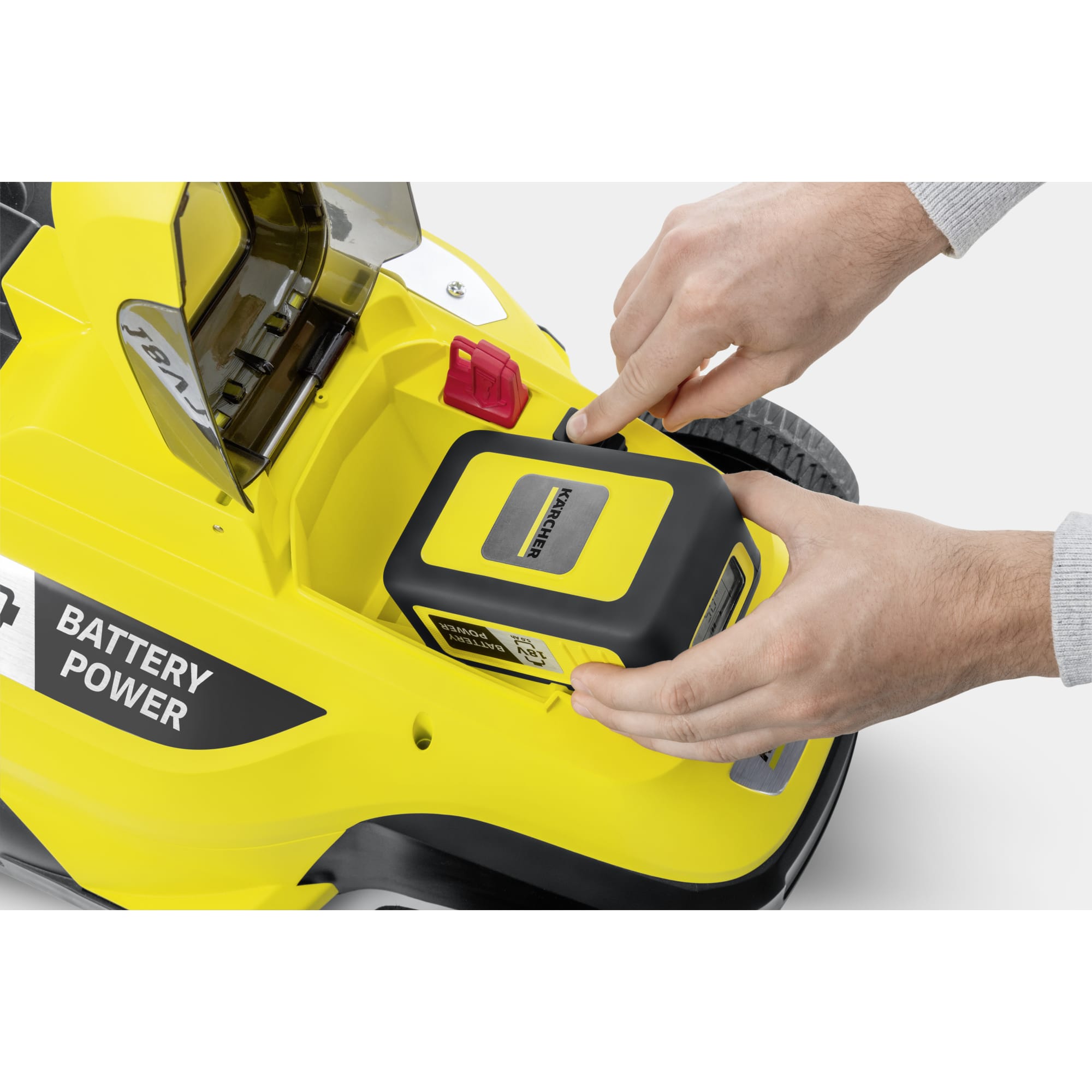 82723209 Газонокосилка аккумуляторная Karcher LMO Battery 18-36 18 В 36 см АКБ и ЗУ не в комплекте Santreyd  - Вид №3