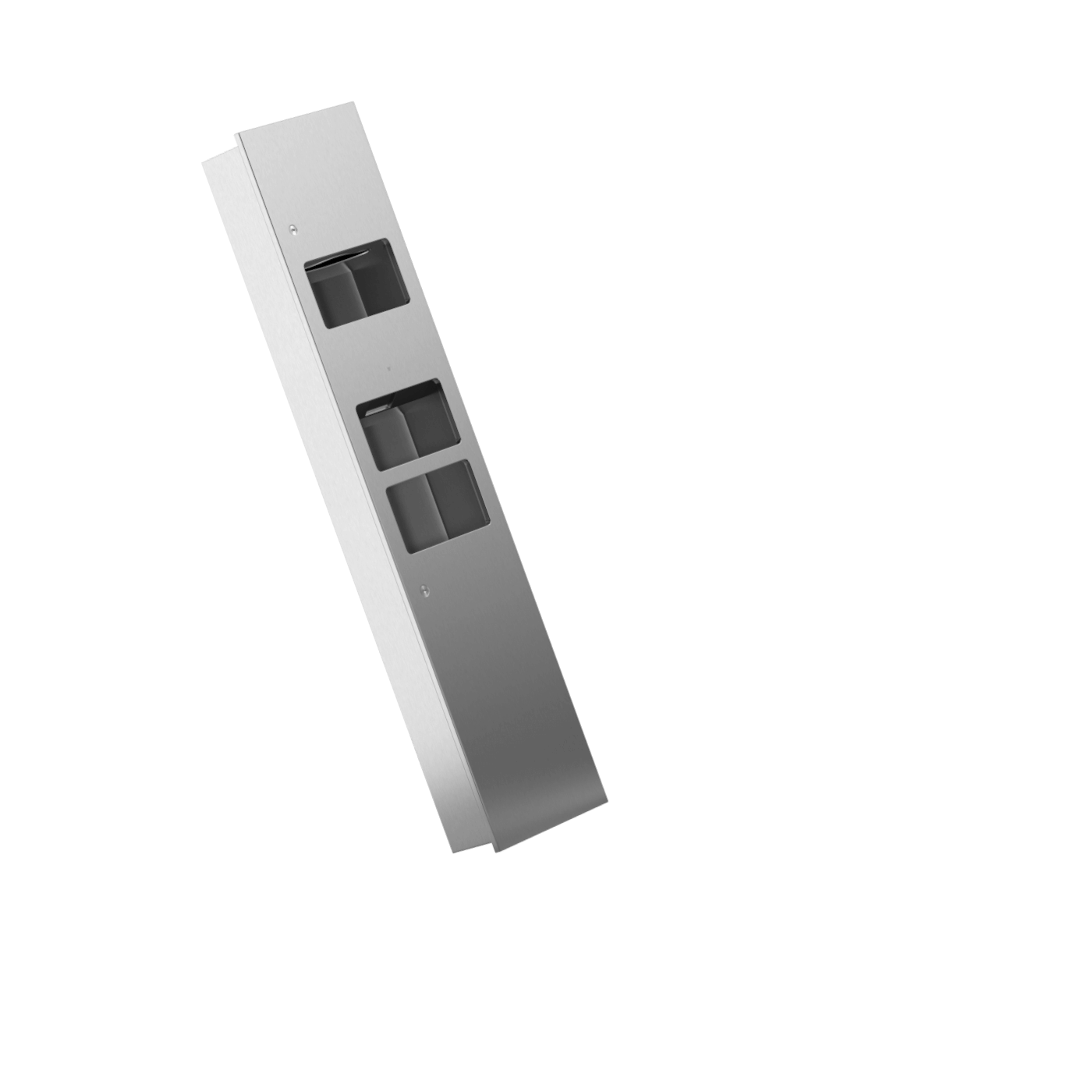 T510-S Комбинированный блок с диспенсером для полотенец, сушилкой с горячим воздухом и мусорным баком объемом 25 л Duten 