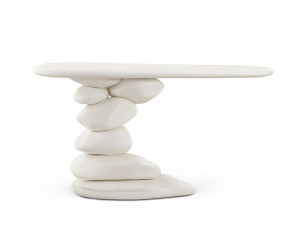 Деревянная прямоугольная консоль