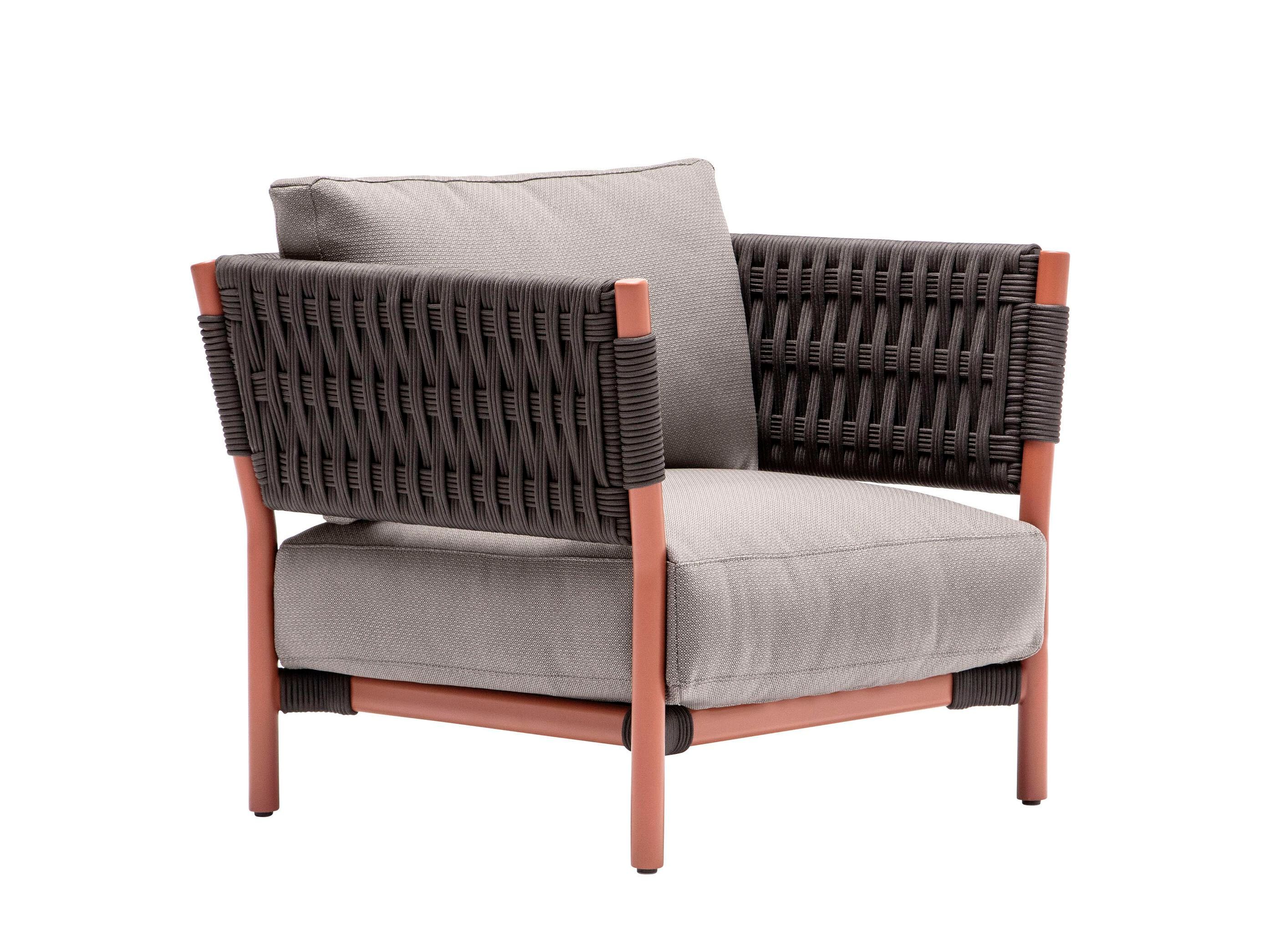 Тканевое садовое кресло с подлокотниками Andreu World Brezal ARCH-00078993