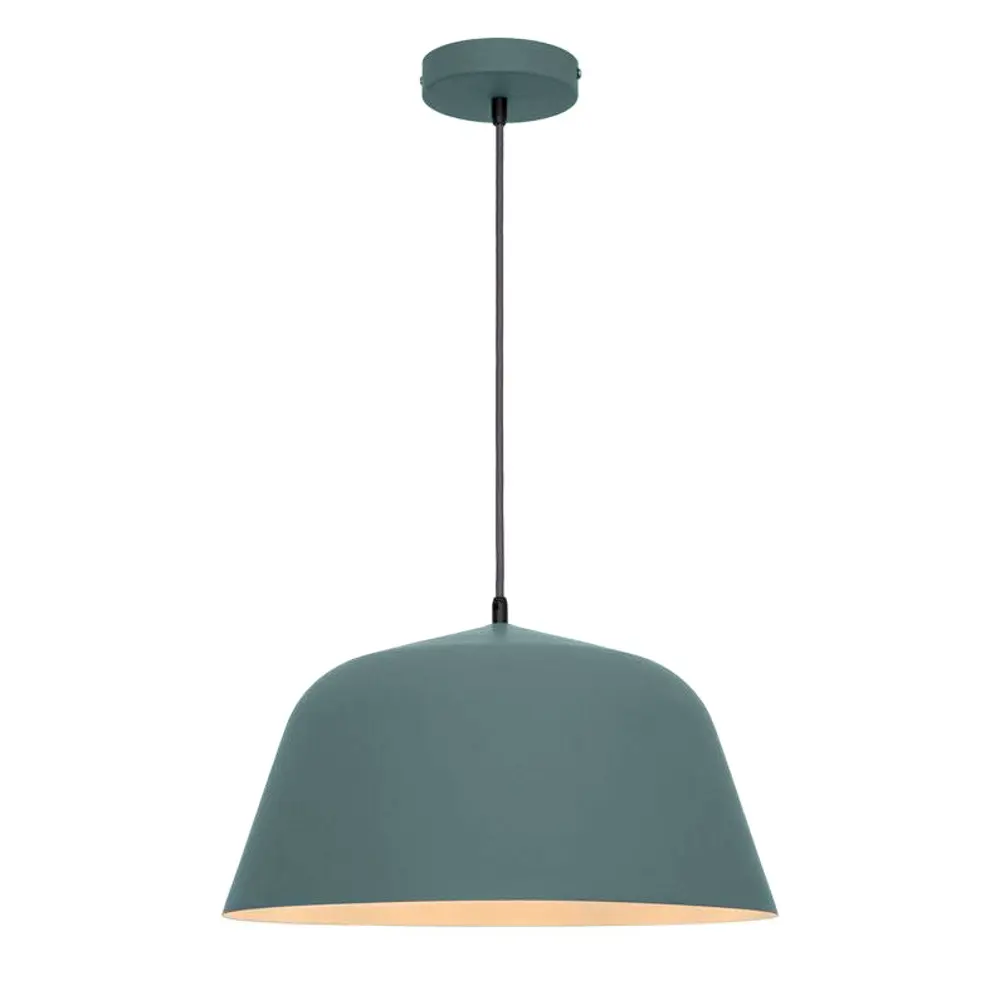 Светильник подвесной «Bells», 1 лампа, 2 м², цвет зелёный 82168534 STLM-2179322 INSPIRE  - Вид №1
