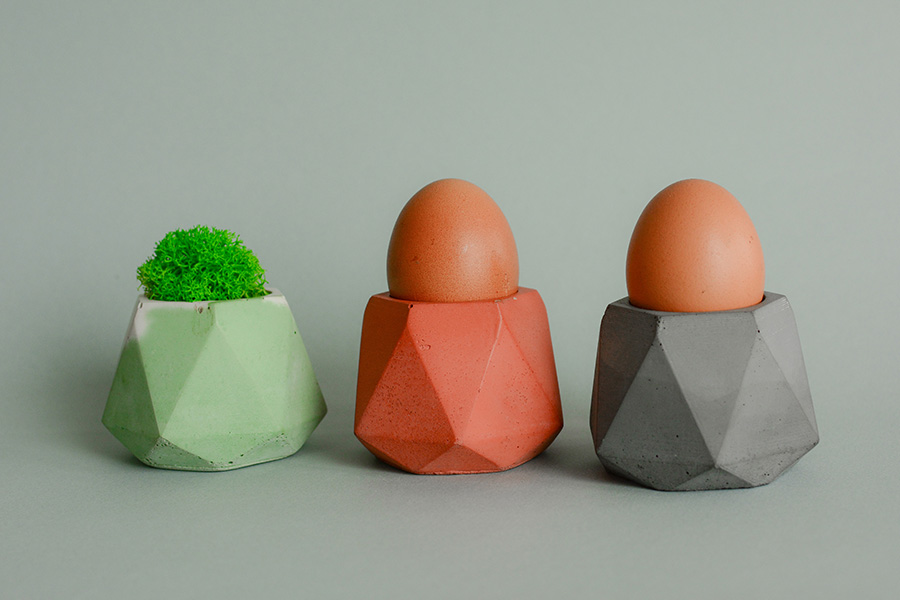 Подсвечник из бетона серый Eco "Линту" ЭКОЧЕЛОВЕКИ  300627 Серый  - Вид №1