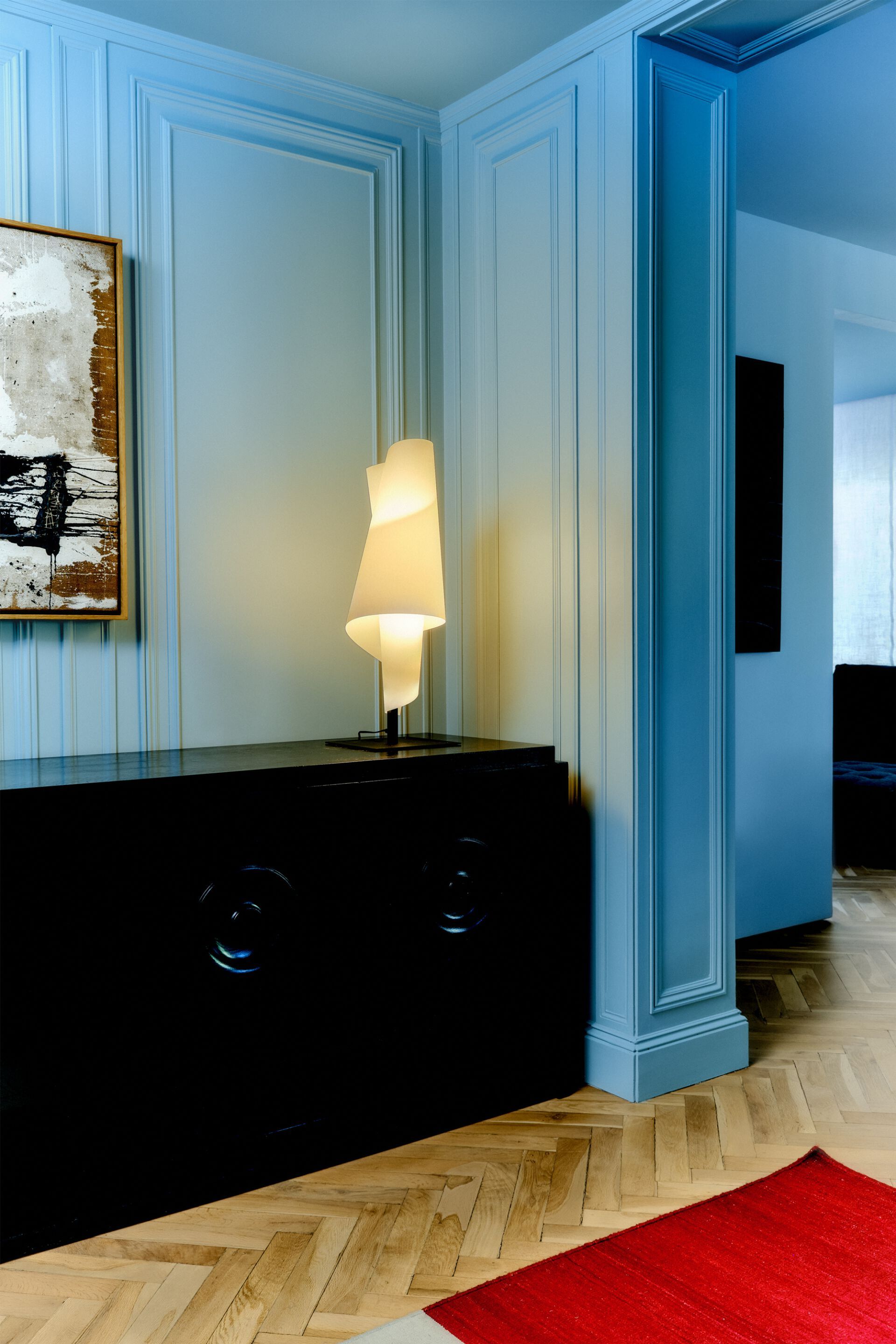 Бумажная светодиодная настольная лампа PARACHILNA Alta Costura ARCH-00069993 - Вид №7