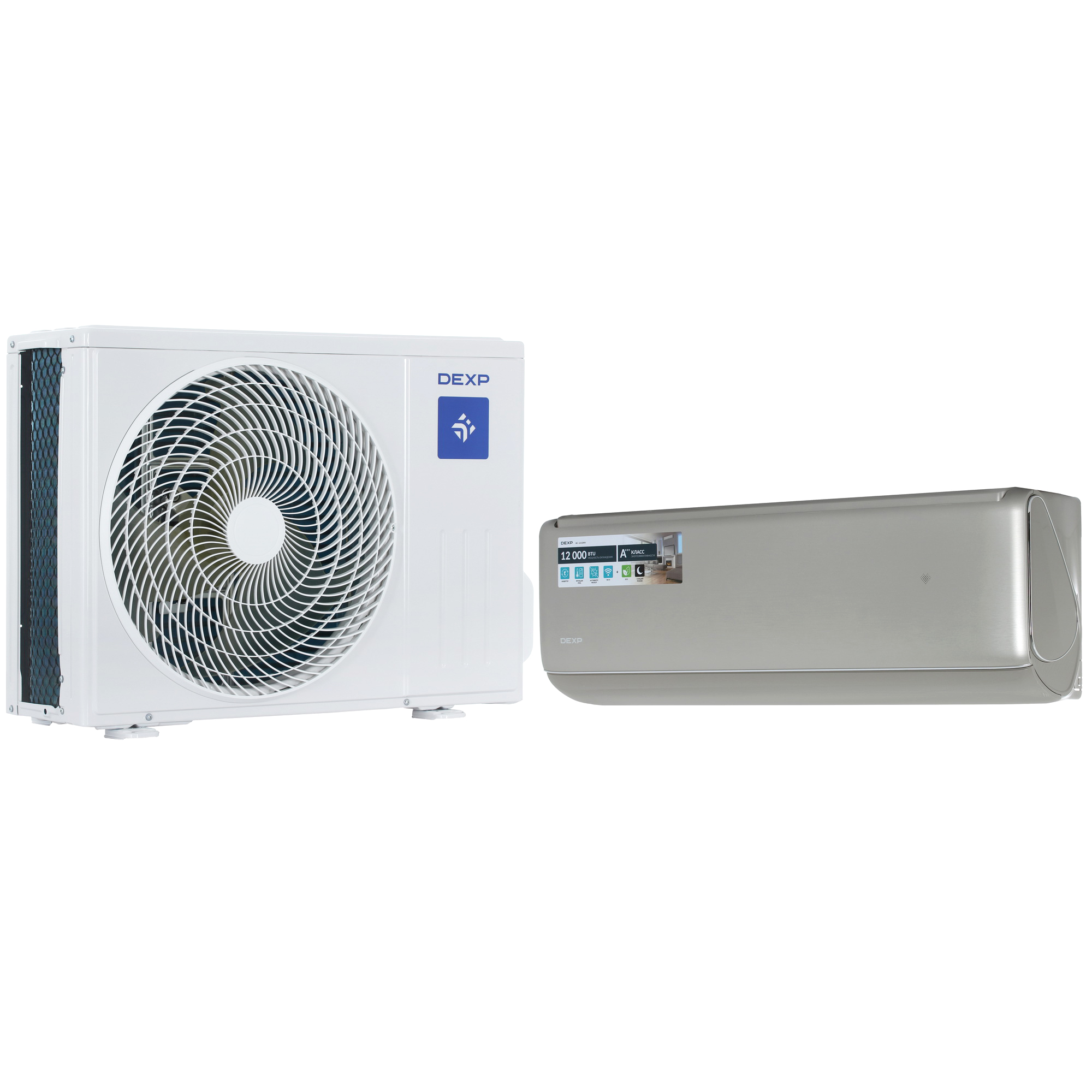 9189944 Кондиционер настенный сплит-система DEXP AC- LU12INV бежевый STDN-0063317