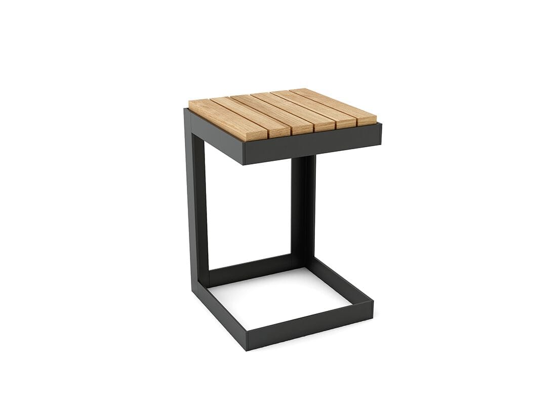 Квадратный стол из стали и дерева Walters More Comfort ARCH-00103675