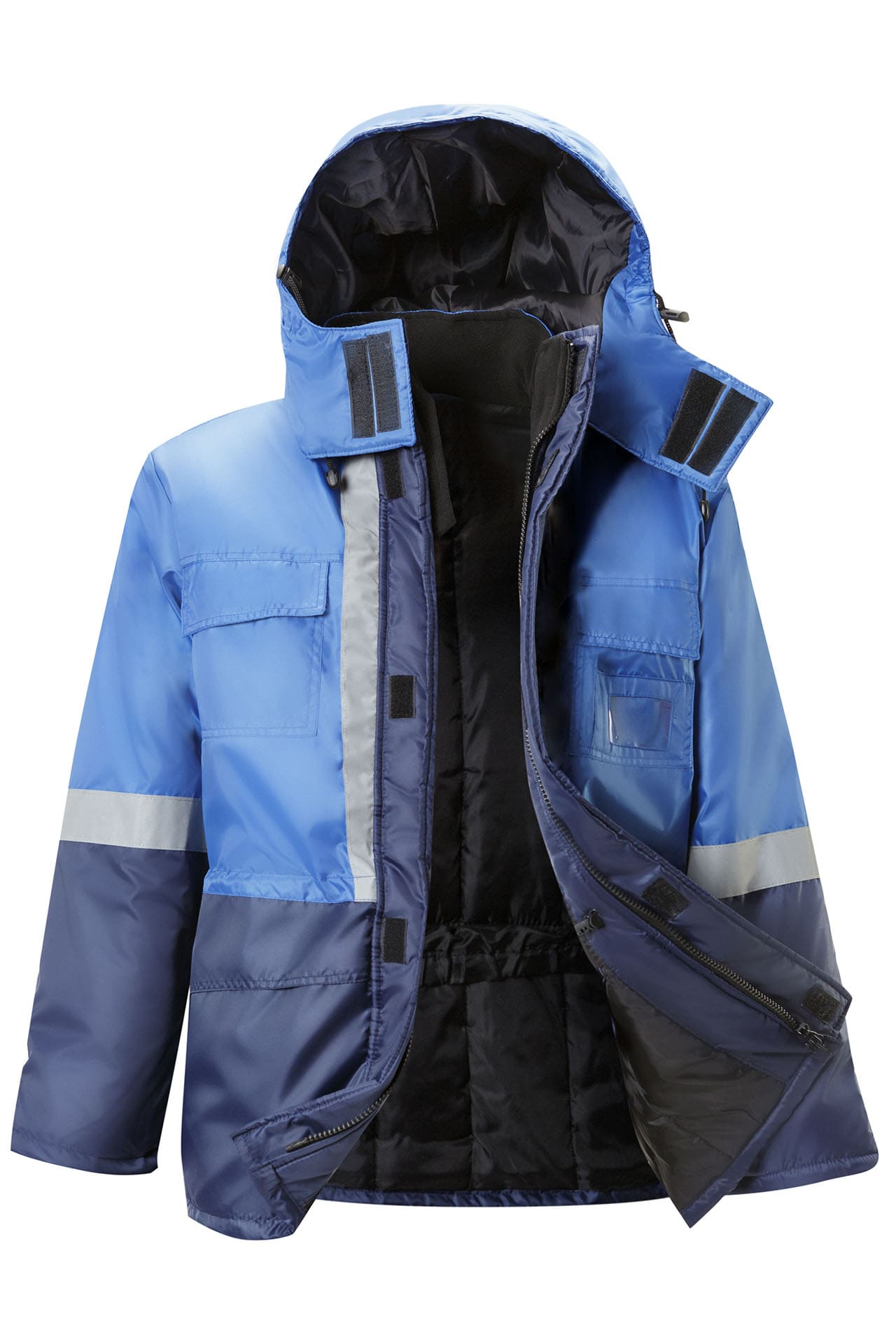 5033062 Костюм СУРГУТ утепленный ткань Оксфорд темно-синий василек  Зимняя спецодежда  размер 60-62/182-188  - Вид №4