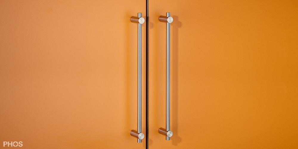 BG12-338 Ручка-дужка, сплошная, рукоятка ø12 мм, длина 30 см. PHOS  - Вид №1