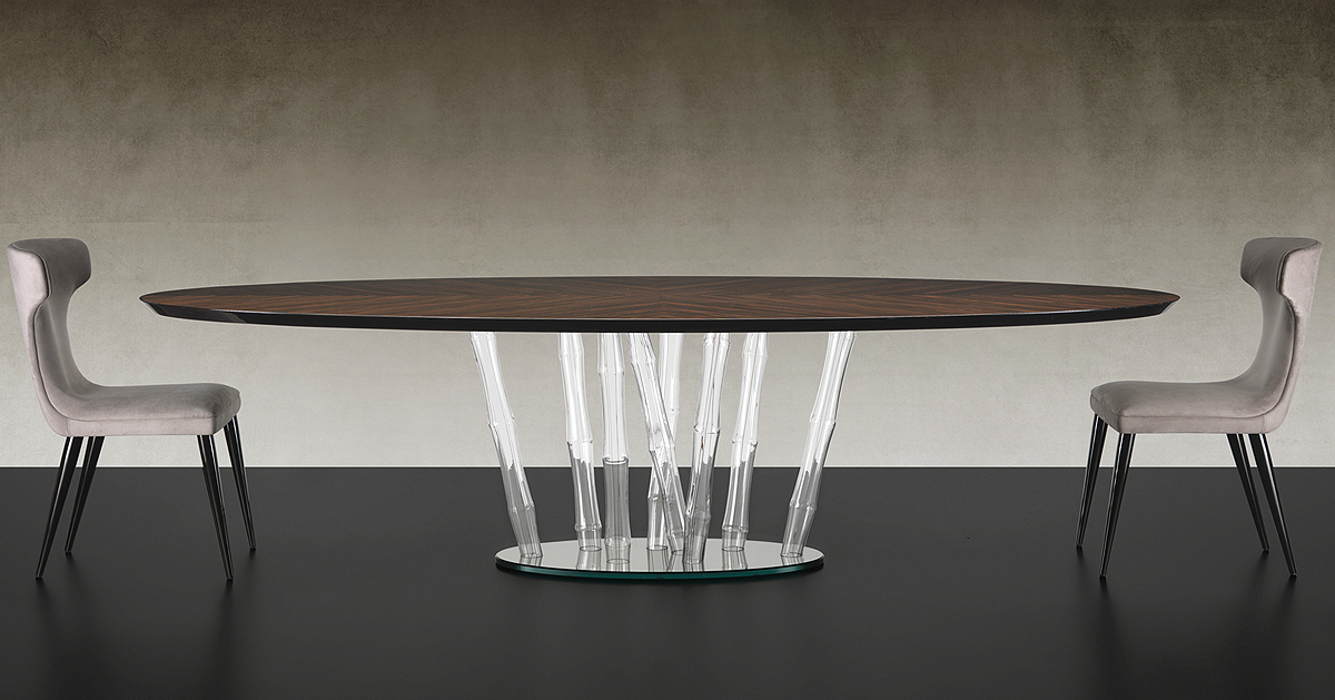 Стол  REFLEX BAMBOO 72 BEVEL WOOD 