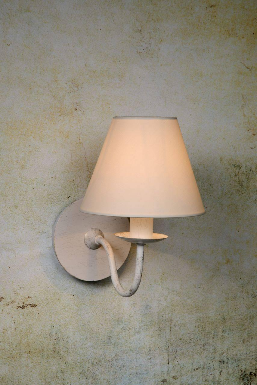 Бра Lucide Campagne 31233/01/21 LUCIDE  078439 Бежевый;белый  - Вид №1