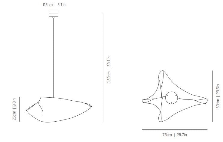 Светодиодный подвесной светильник из нержавеющей стали A-Emotional Light Ballet ARCH-00095415 - Вид №4