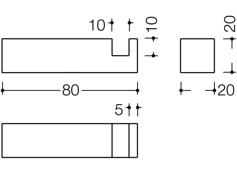 100.90.02040 крюк HEWI System 100 | Edelstahl  - Вид №9