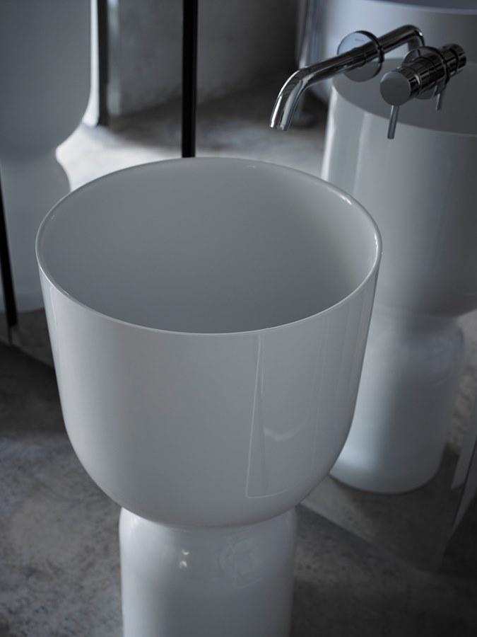INBANI Отдельностоящий ротондо Lavabo из ceramilux® Origin sun-id-1376447 - Вид №1