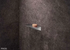 DA170K Клееная душевая полка, длина 17 x глубина 8 см, шлифованная вручную PHOS