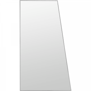 82494220 Плитка декоративная зеркальная «Трапеция» 12х20 см цвет бронза