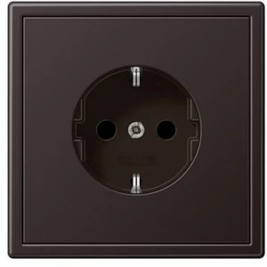 JUNG Электрическая розетка из алюминия Ls 990