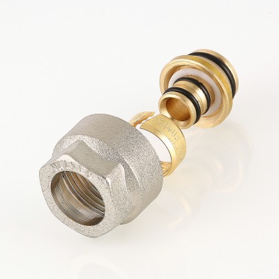 VT.4420.NVE.16 Фитинг коллекторный для металлополимерной трубы Valtec 16 (2,0) мм x 3/4"  - Вид №7