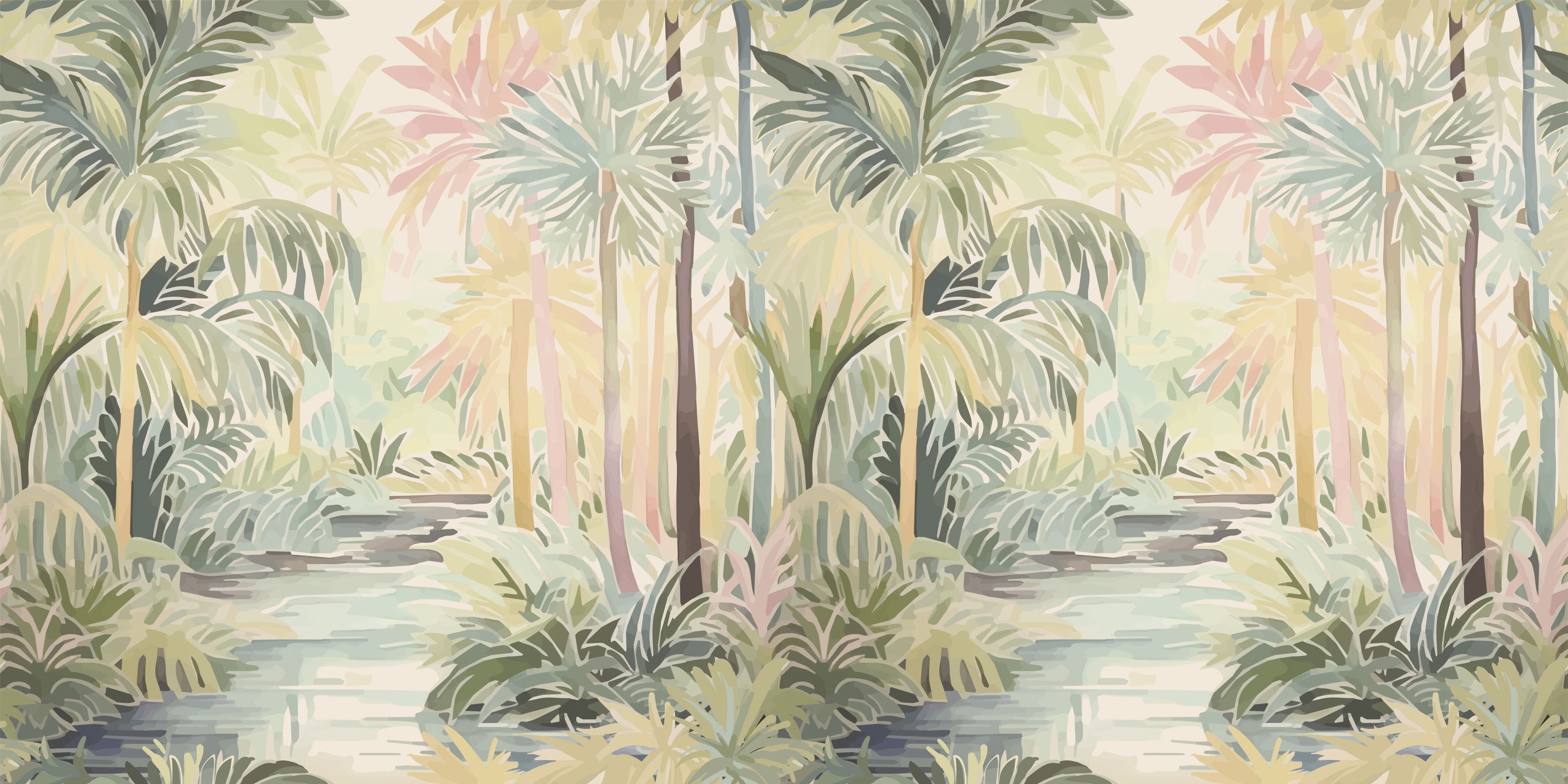 Тропические обои для детей Rimura 2025 ARCH-00080920 - Вид №3