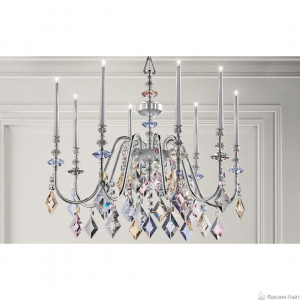 Masiero CHIC 12 F02 Fog. argento люстра подвесная