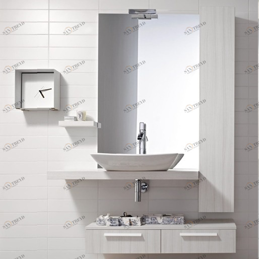 Комбинация ванной комнаты FLY112 в отделке Fly Ceramica / Venato Latte MILLDUE FLY