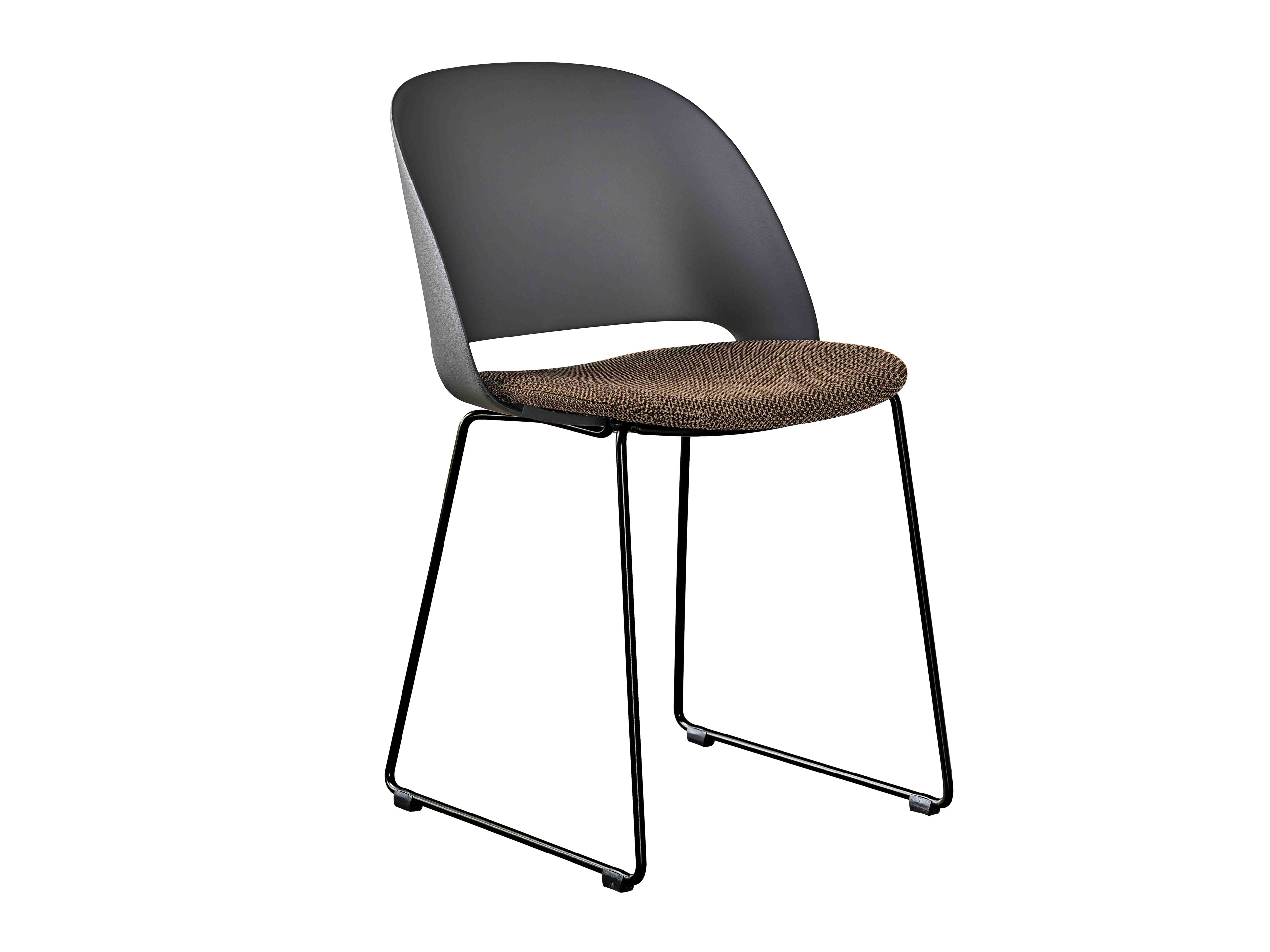 Стул из полипропилена и ткани Bontempi Casa Поло ARCH-00094477