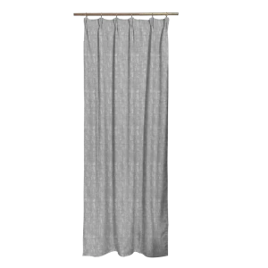 Штора на ленте Barro 160x280 см цвет серый 83406991 STLM-2090863