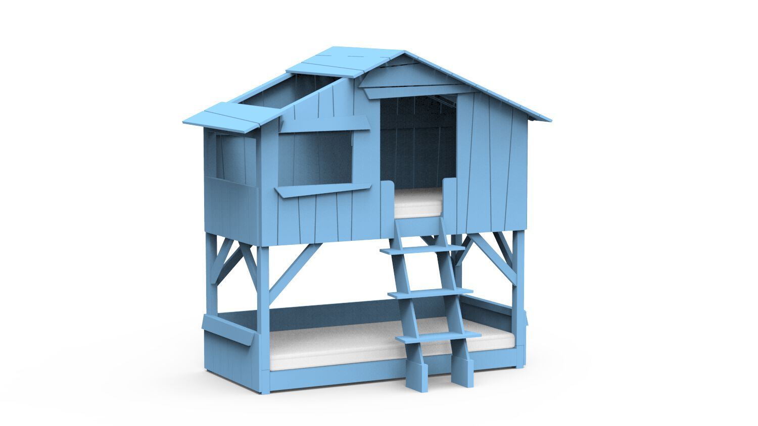 Двухъярусная кровать из МДФ Mathy by Bols TREEHOUSE BEDS &amp ARCH-00140859 - Вид №9