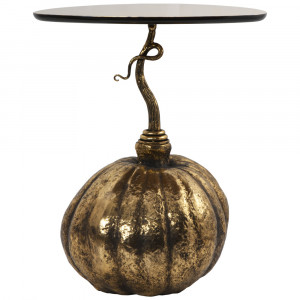 17143 Столик декоративный Королева осени Золото BOGACHO