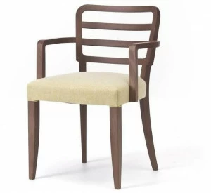 Very Wood Стул из ткани с подлокотниками Wiener