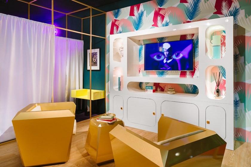 altreforme Алюминиевый шкаф под ТВ Novecento sun-id-1455238 - Вид №1