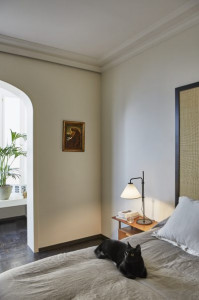 073578 Настольная лампа Funiculí S Fabric белая Marset Funiculi