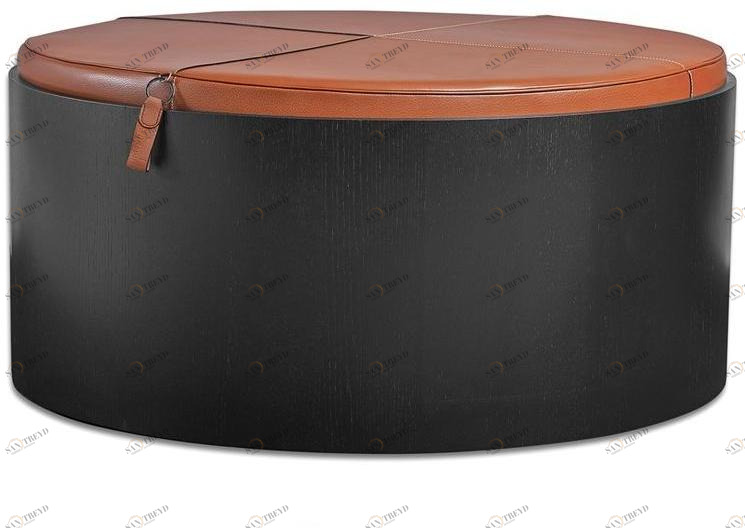 Wildspirit Пуф / журнальный столик из дерева со встроенным ящиком sun-id-1458688