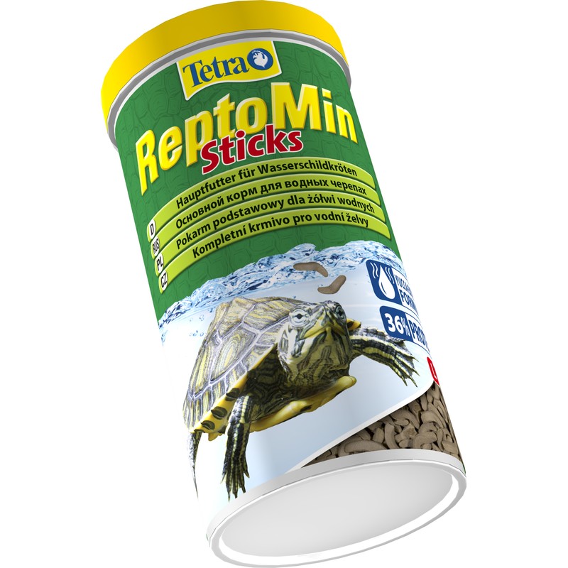 Т00017302 Корм для черепах ReptoMin Sticks в виде палочек для водных черепах 1000мл TETRA  - Вид №2