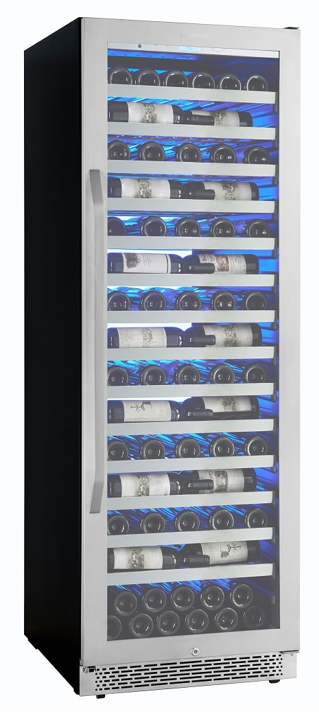 9189164 Винный шкаф Cavanova CV135-1TL серебристый STDN-0040358 - Вид №1