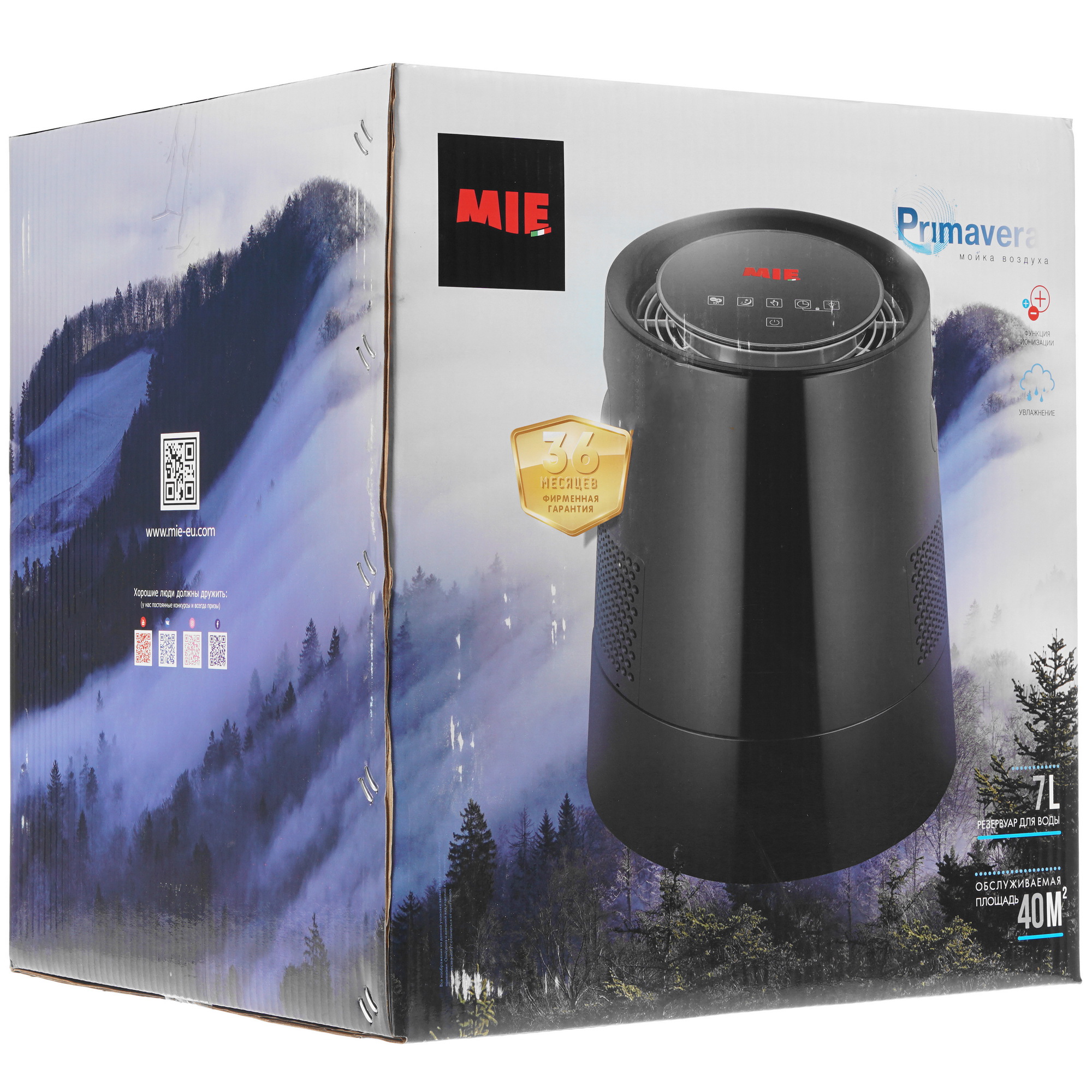 8165607 Мойка воздуха MIE Primavera White STDN-0038548 - Вид №6