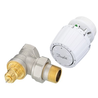 Danfoss Комплект RTR-G/RTR 7090 для однотрубной системы отопления RTR-G Ду20уг и RTR7090 комп-т терморег-р 013G2185 