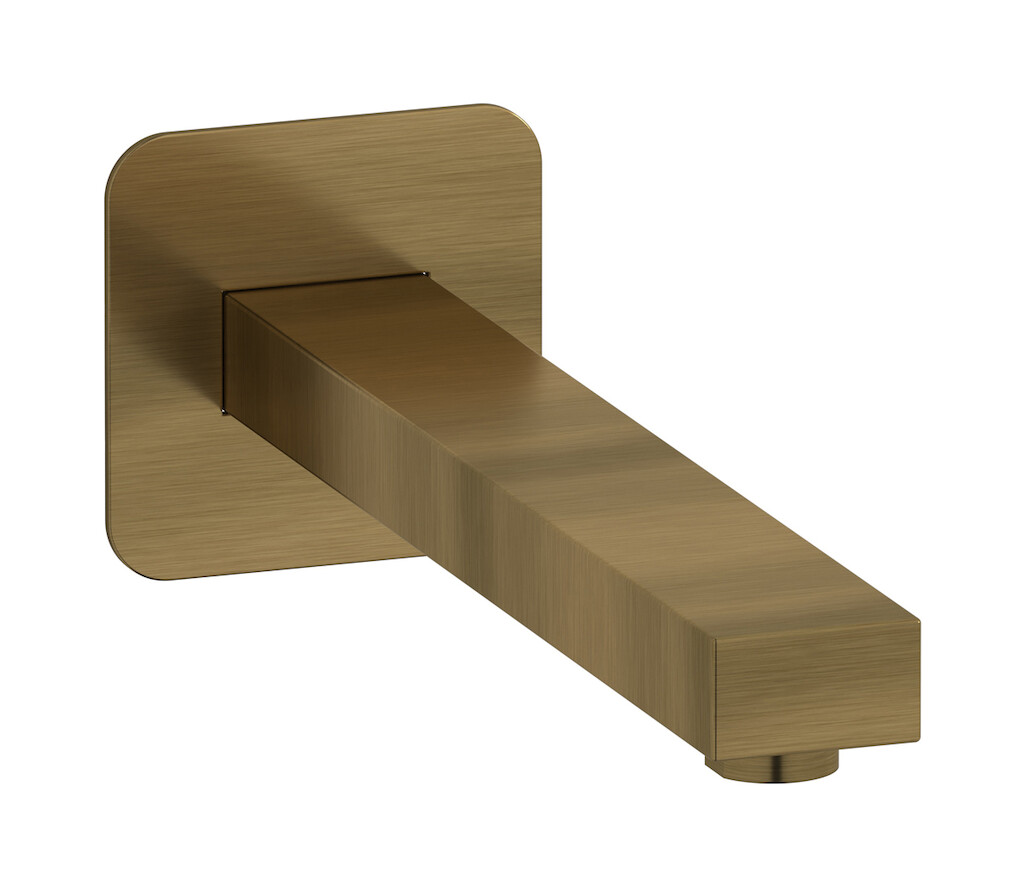 Длинный настенный излив для ванны WE ARE IB ru328mb Modern Bronze Rubacuori 