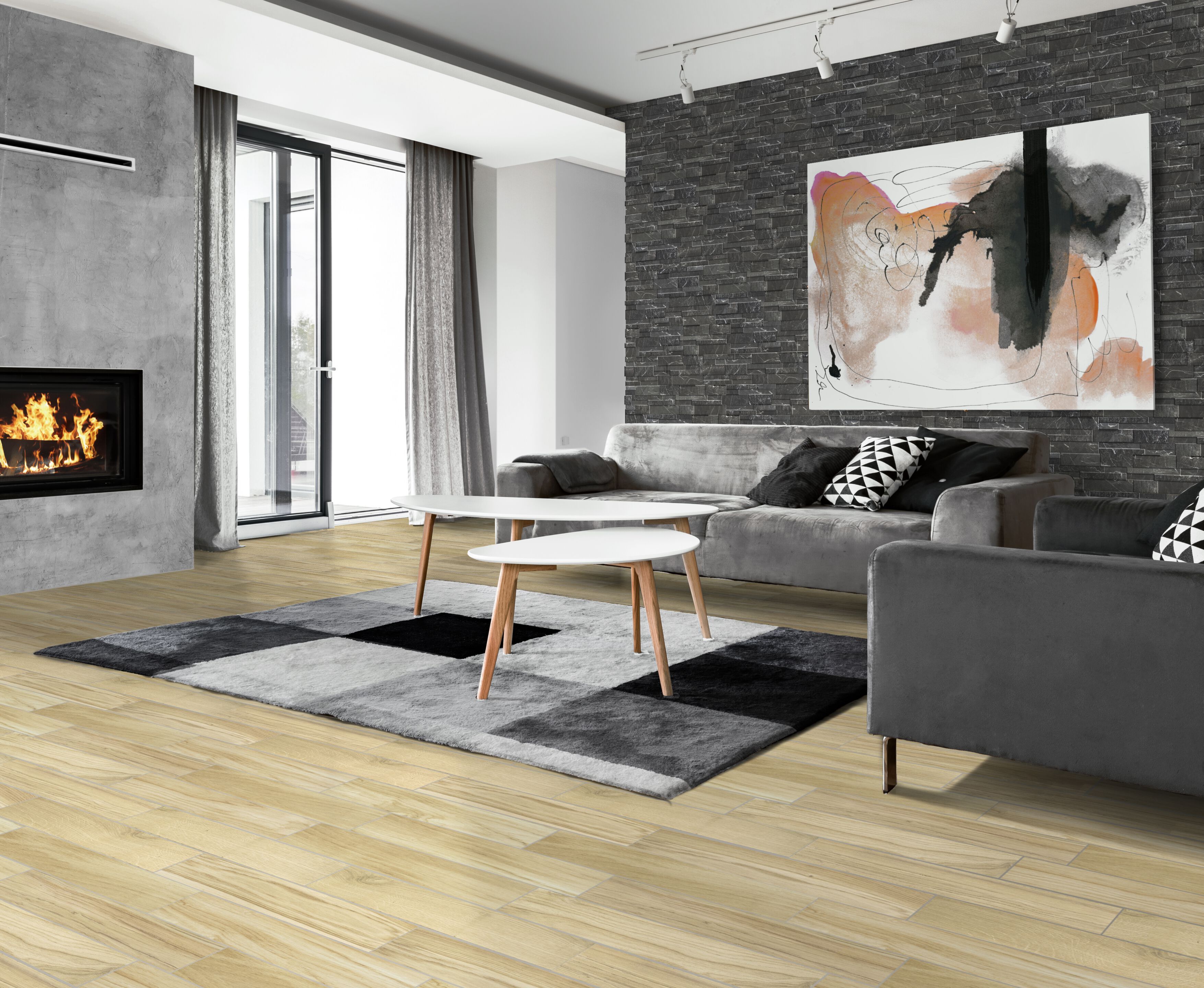 Пол / керамогранит с мраморным эффектом KERADOM MARMI ARCH-00146841 - Вид №4