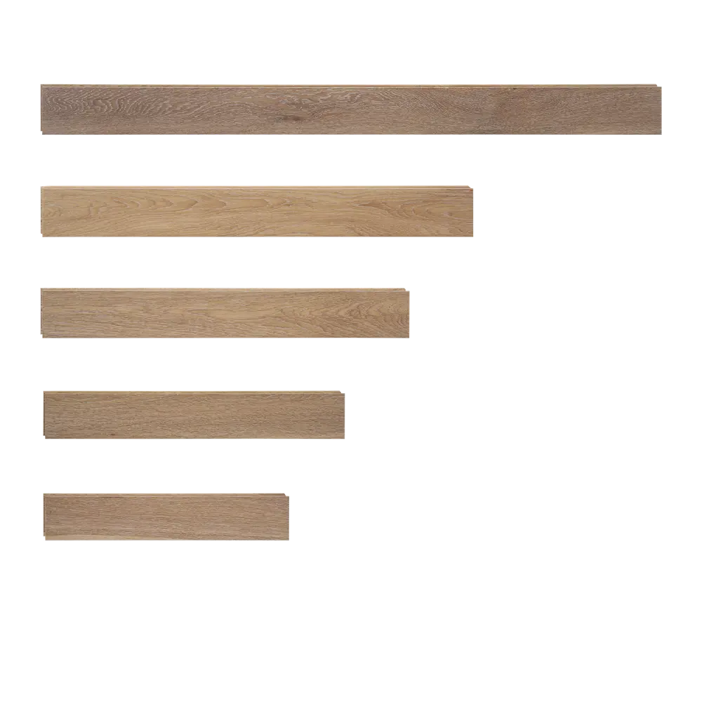 Массивная доска «Дуб Ваниль AW» лак 1.296 м2 Amber Wood STLM-2204248 - Вид №4