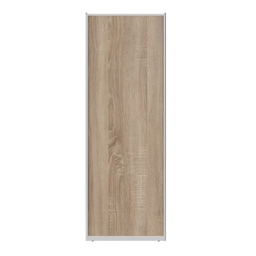 Дверь-купе KONSENSA 255.5x90.4 см МДФ цвет дуб сонома профиль матовое серебро STLM-2009185 - Вид №1