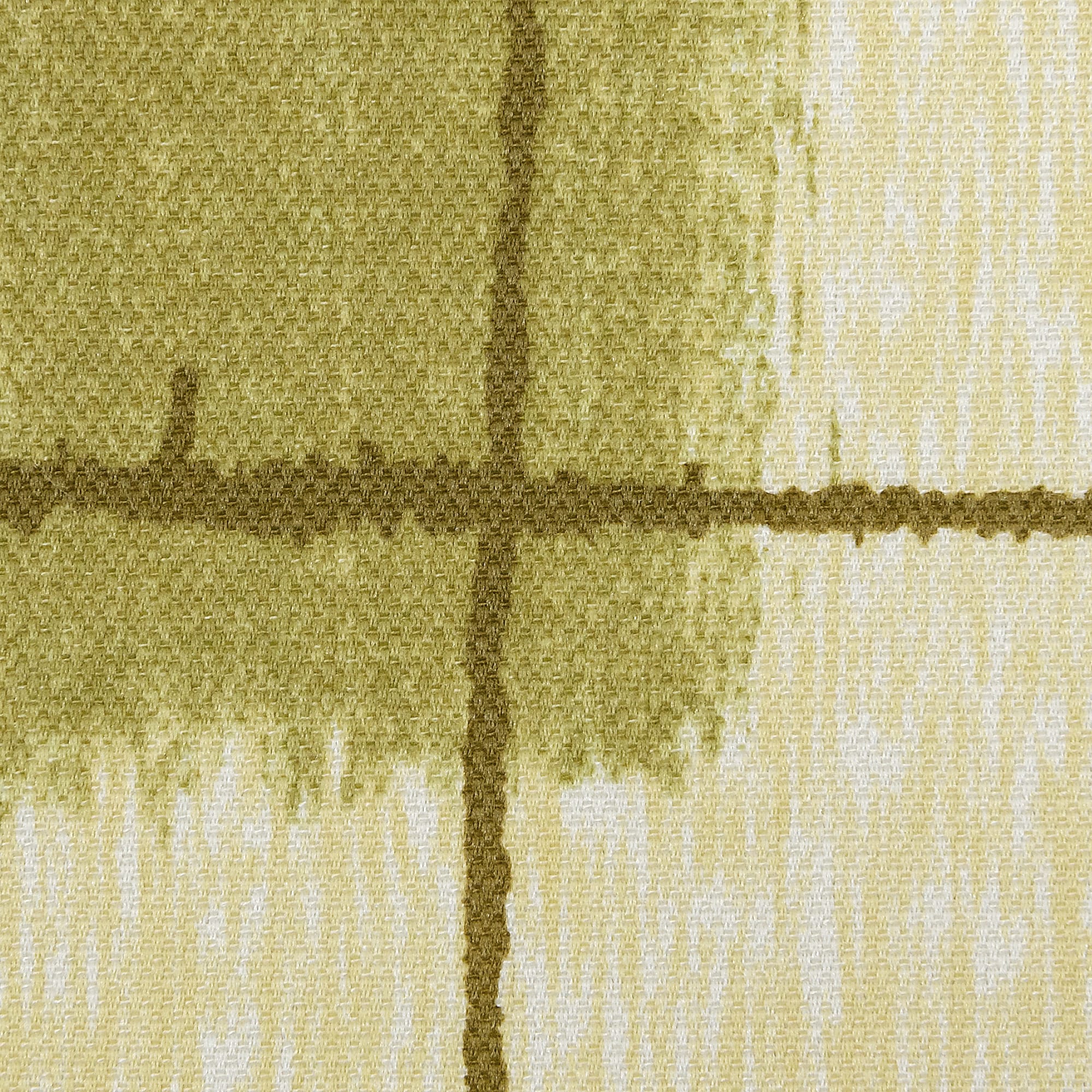 82010140 Штора на ленте «Outline», 140х180 см, клетка, цвет фисташковый Santreyd  - Вид №2