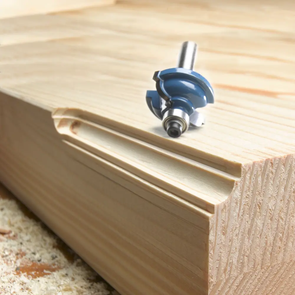 Фреза кромочная калевочная с подшипником KWB 756920 39.2 мм хвостовик 8 мм STLM-2197739 - Вид №2