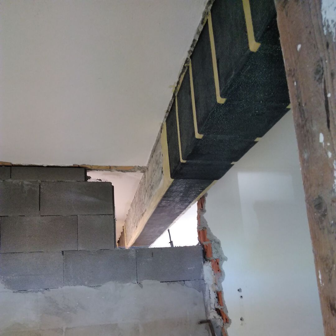 Система FRP для cls, состоящая из четырехосной углеродной ленты и эпоксидной смолы RUREGOLD C-QUADRIWRAP HS ARCH-00013083 - Вид №2