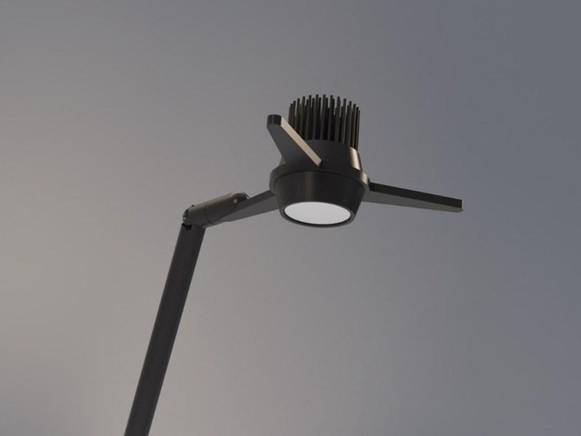 Martinelli Luce Регулируемый светодиодный торшер из алюминия  2302/ne  - Вид №2