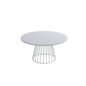 Журнальный столик круглый белый 100 см Calipso B UNICO  249565 Белый