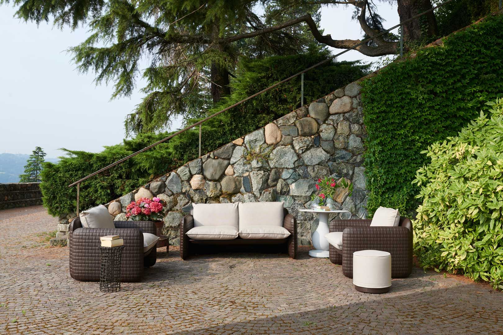 Полиэтиленовый садовый диван SLIDE ARCH-00105970 - Вид №2