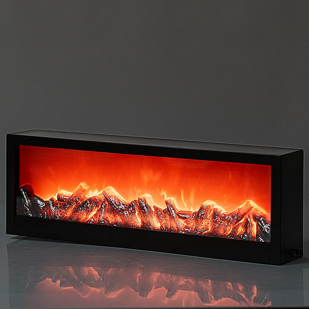 89367792 Светодиодный декоративный светильник-камин "Сириус" пластик 60x10x20см STLM-1468889 Santreyd  - Вид №1