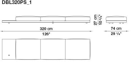 B&B Italia Кожаный диван Dock sun-id-1441060 - Вид №183