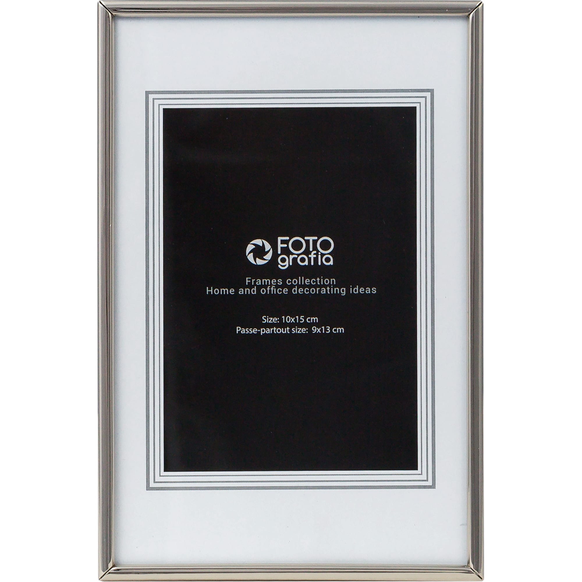 82535058 Рамка 10x15 см, цвет серебристый Santreyd 