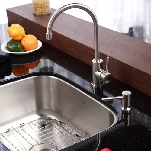 KBU12-KPF2160 Мойка кухонная прямоугольная Krausru  - Вид №10