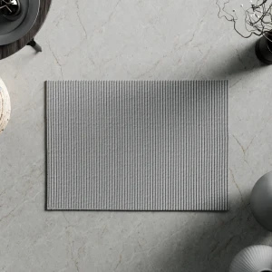 Коврик для ванной Vidage Saman 50x70 см цвет серый